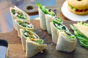 bisnis salad wrap
